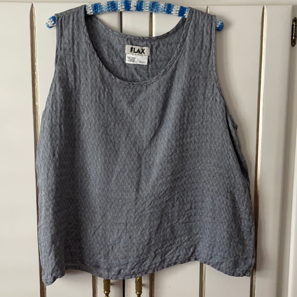 Flax Herringbone Tanktop